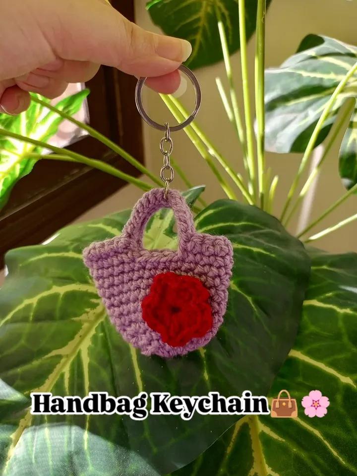 Crochet keychains