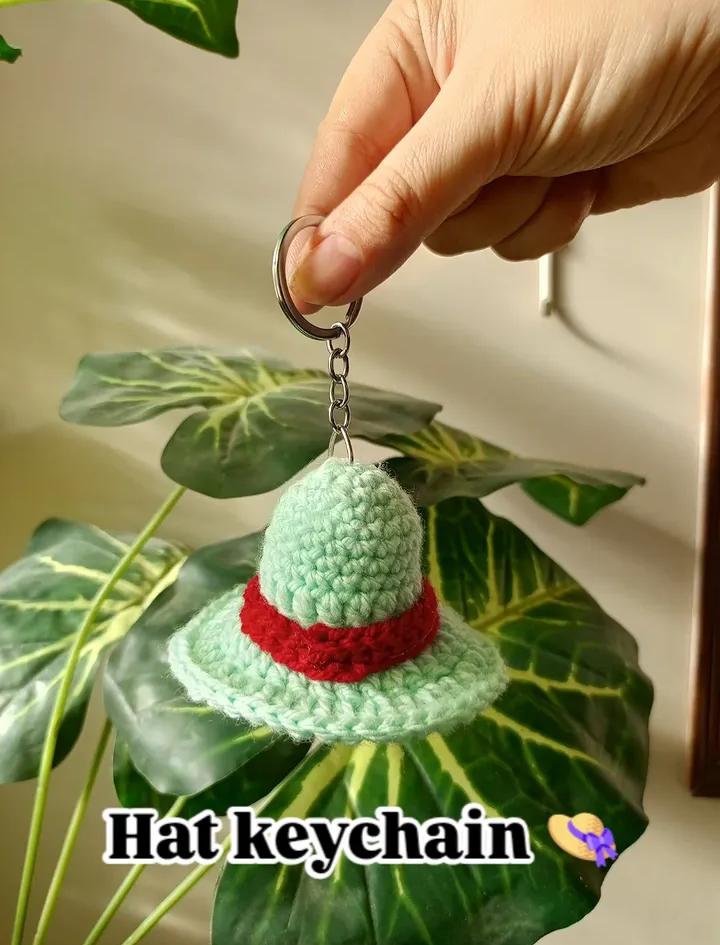 Crochet keychains